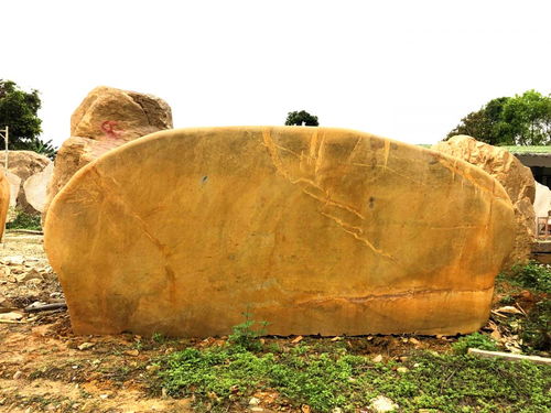 飛來湖濕地公園風景置石景觀石